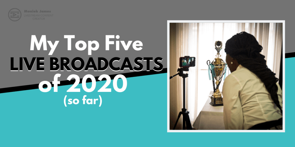 livestream broadcasts 2020